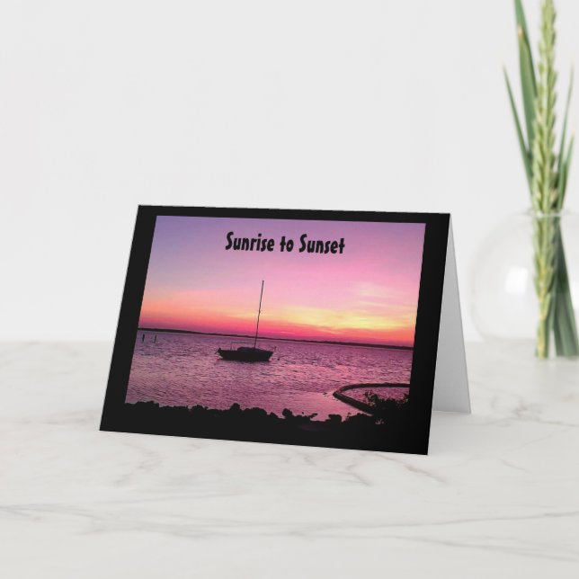 CARTÃO SUNRISTA AO SOL TWIN - ANIVERSÁRIO FELIZ (Frente)