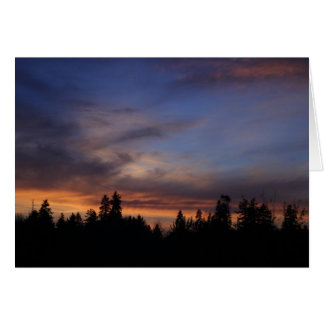 Cartão Sunset