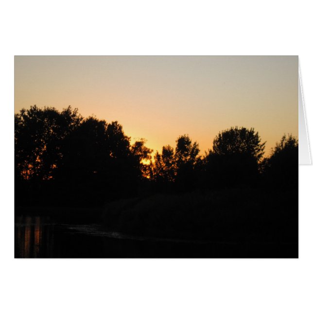 Cartão Sunset (Frente Horizontal)
