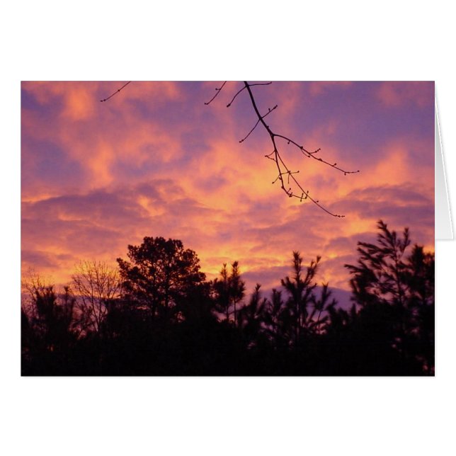 Cartão Sunset (Frente Horizontal)