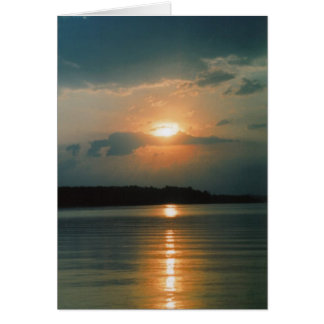 Cartão Sunset