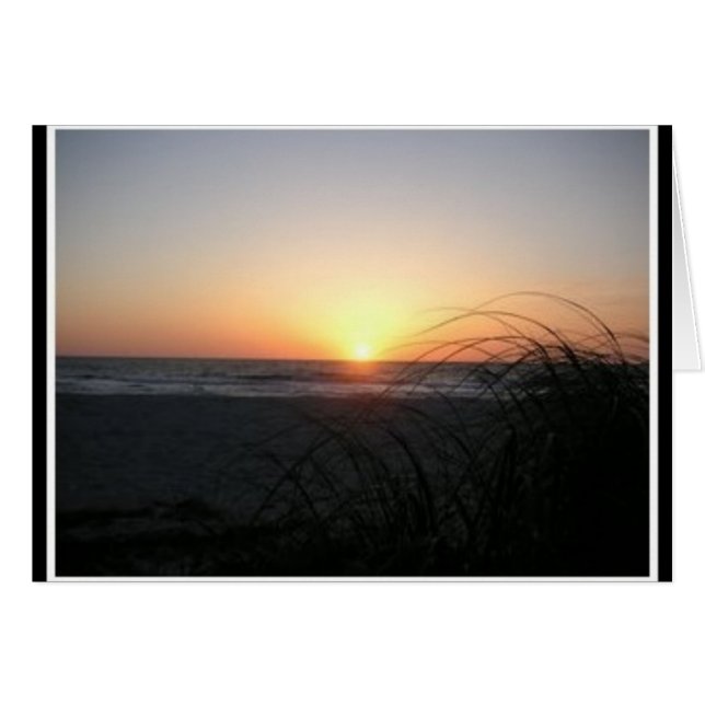 Cartão Sunset (Frente Horizontal)
