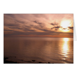 Cartão Sunset 4