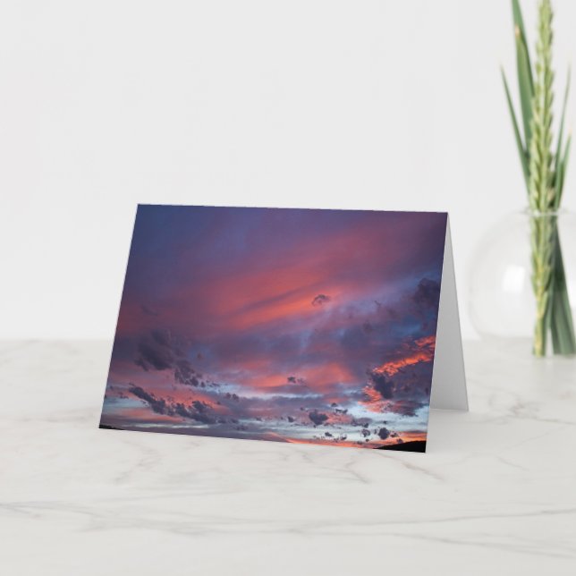 Cartão Sunset Acima do Ouro (Frente)