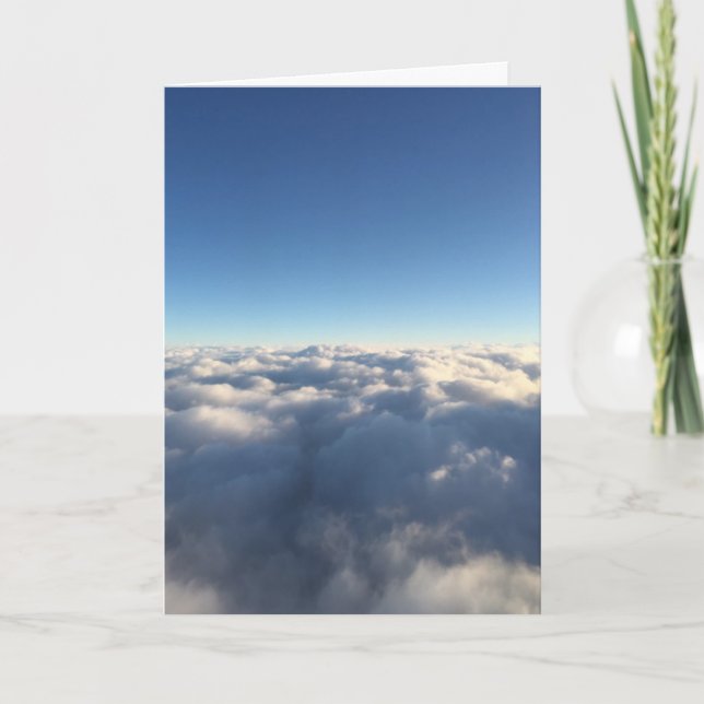 Cartão Sunset Atheist Condolence Card (Frente)