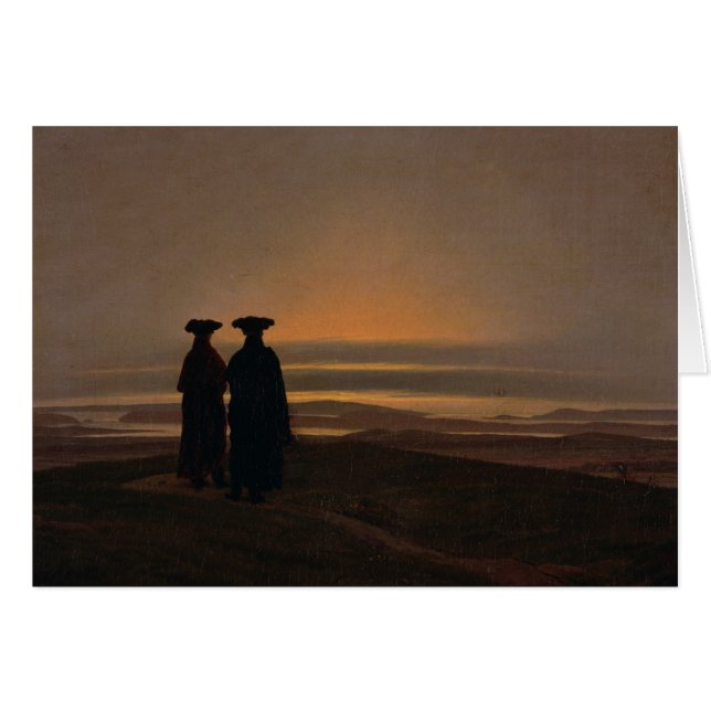 Cartão Sunset c.1830-35 (Frente Horizontal)
