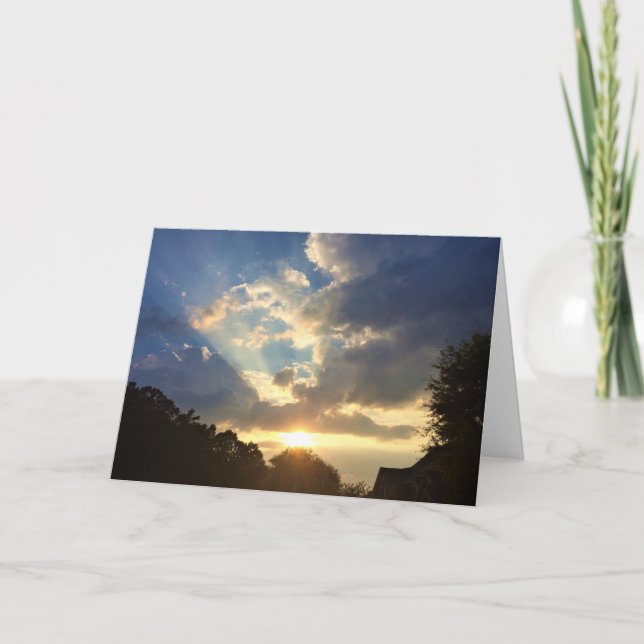 Cartão Sunset, card (Frente)