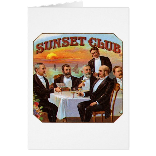 Cartão Sunset Club (Frente)