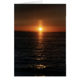 Cartão Sunset Cross