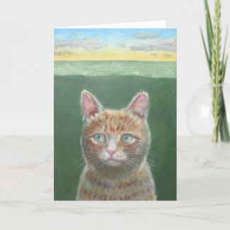 Cartão Sunset de Cat