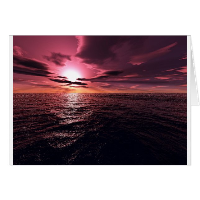 Cartão Sunset Dreamer-C (Frente Horizontal)