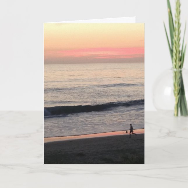 Cartão Sunset Inspirational Card (Frente)
