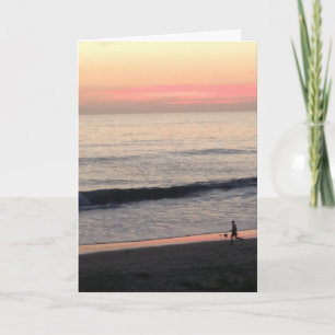 Cartão Sunset Inspirational Card
