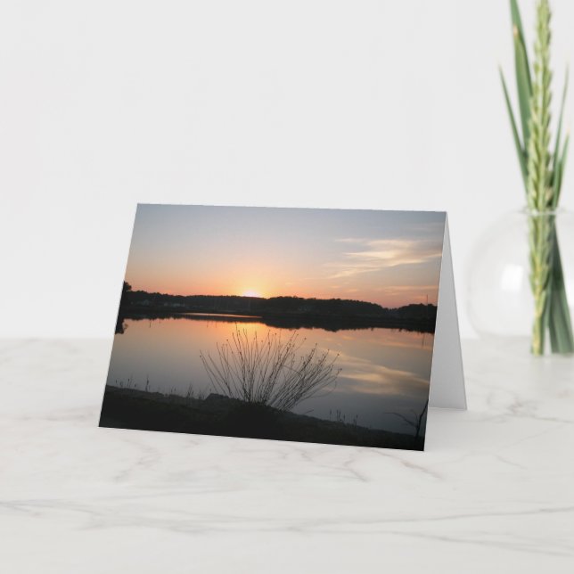 Cartão Sunset - Sympathy (Frente)