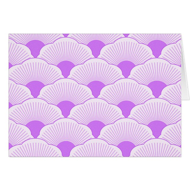 Cartão Sunset, violeta tonal, textura concreta (Frente Horizontal)