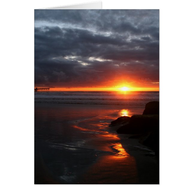 Cartão Sunsetting... (Frente)