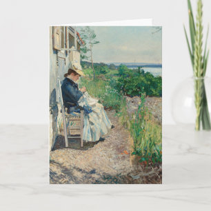 Cartão Sunshine, Kalvøya   Eilif Peterssen