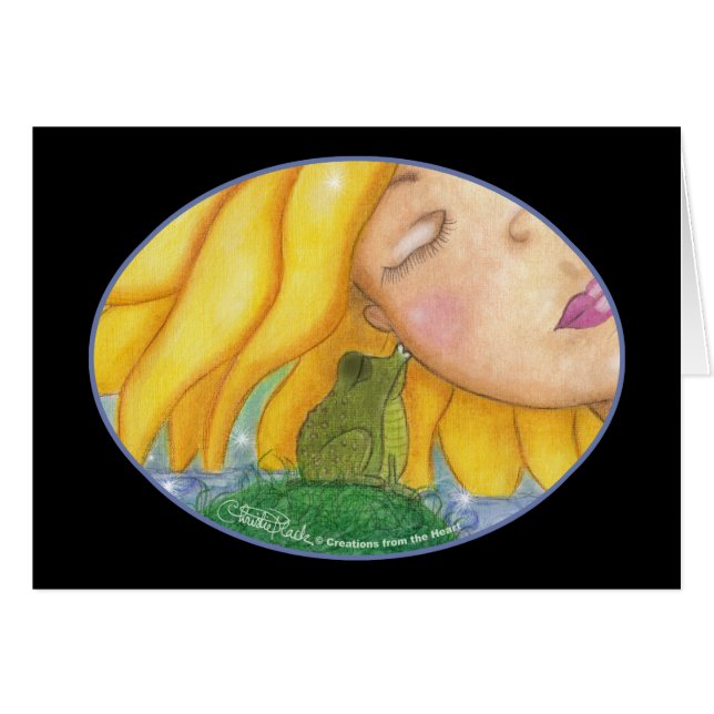 Cartão Sunshine Kisses (Frente Horizontal)