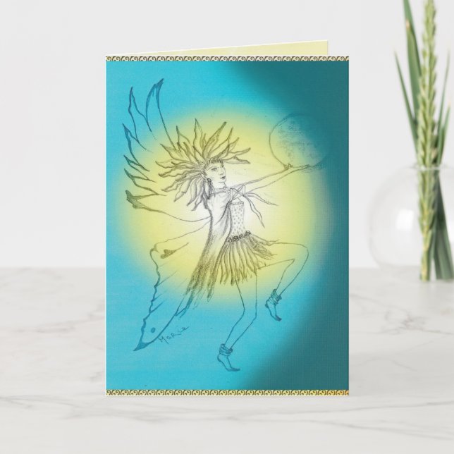 Cartão Sunstone/Novos começos (Frente)