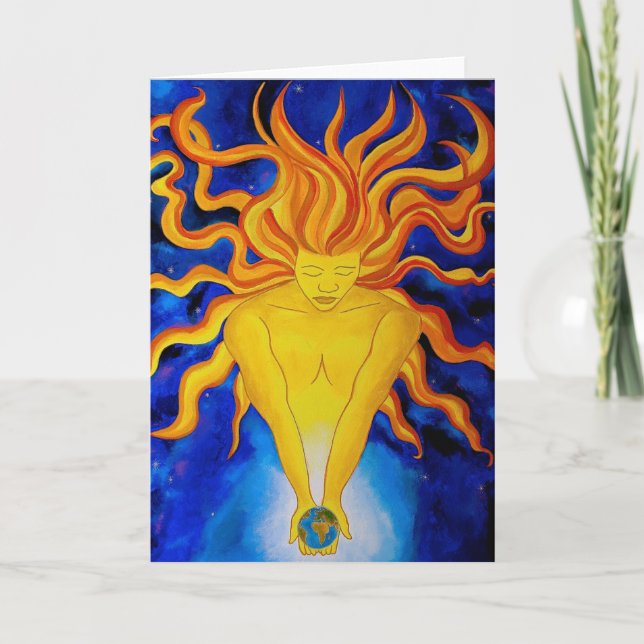 Cartão Sunworld Greetings Card (Frente)