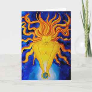 Cartão Sunworld Greetings Card