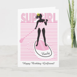 Cartão SUP Girl
