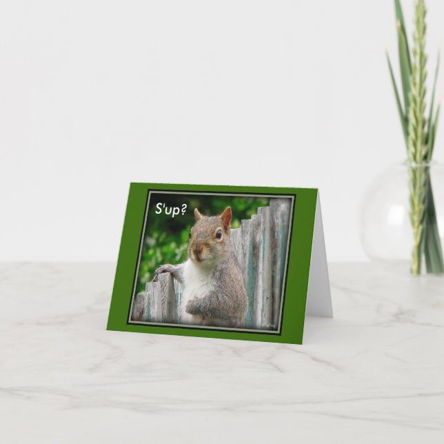 Cartão S'up? - notecard (Frente)