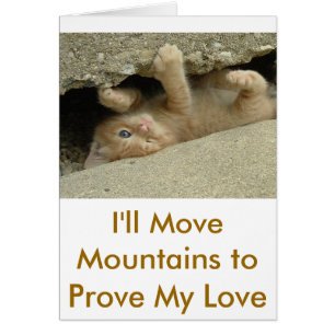 Cartão Super Hero Kitty Cat