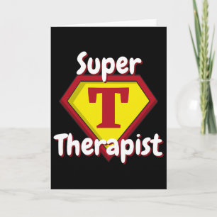 Cartão Super Terapeuta Herói da Saúde Mental