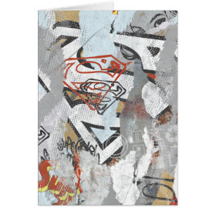 Cartão Supergirl Comic Capers Padrão 1