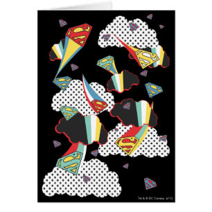 Cartão Supergirl Crazy Sky