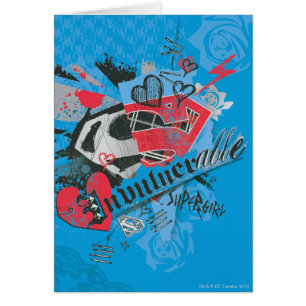 Cartão Supergirl Invulnerable