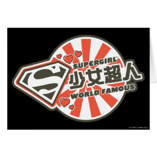Cartão Supergirl J-Pop 13