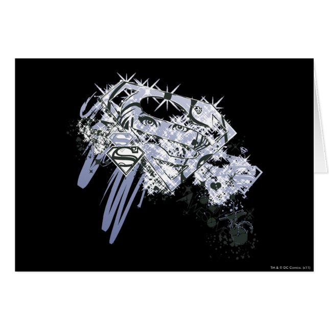 Cartão Supergirl Totalmente Incrível (Frente Horizontal)