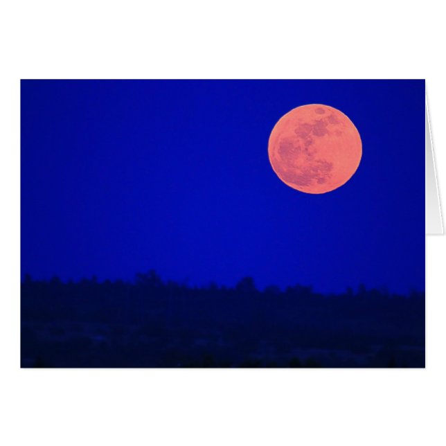 Cartão Superlua maio de 2012 (Frente Horizontal)