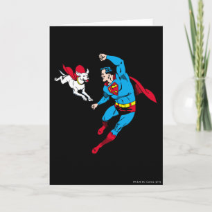 Cartão Superman and Krypto 2