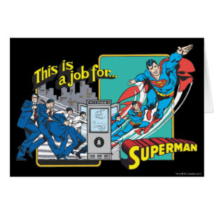 Cartão Superman Phoneboth