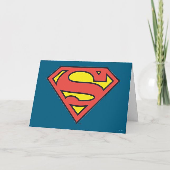 Cartão Superman S-Shield | Superman Logo (Frente)
