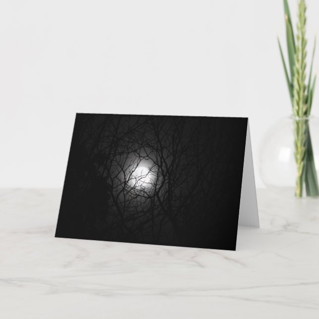 Cartão Supermoon Greeting Card, Blank Inside (Frente)