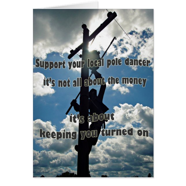 Cartão Suporte a seu Lineman (Frente)