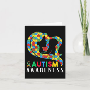 Cartão Suporte Mês a Deficiências de Sensibilização para 