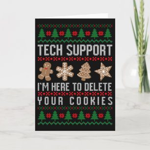 Cartão Suporte Técnico Aqui Para Excluir Seus Cookies Nat