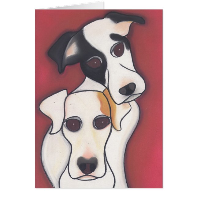 Cartão Suportes para livros 2 por Robyn Feeley (Frente)