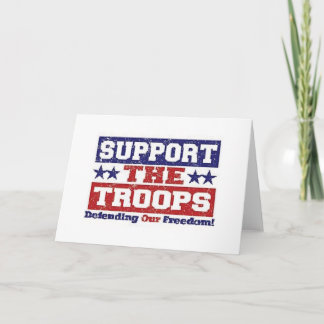 Cartão Support our Troops