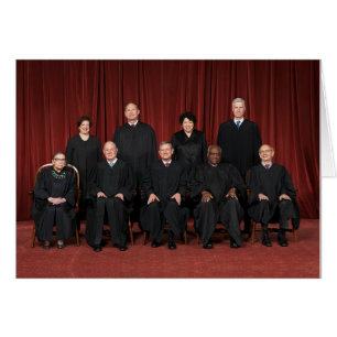 Cartão Supremos Tribunais dos Estados Unidos