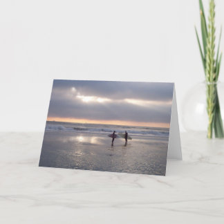Cartão Surf da manhã