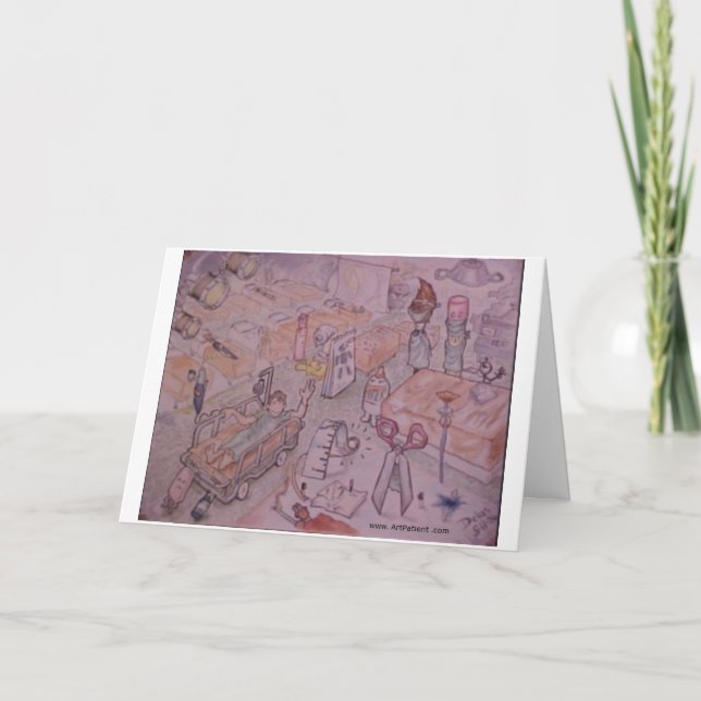 Cartão Surgery Get Well Card (Frente)