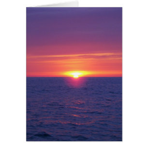 Cartão Surgimento Do Sol Na Cama