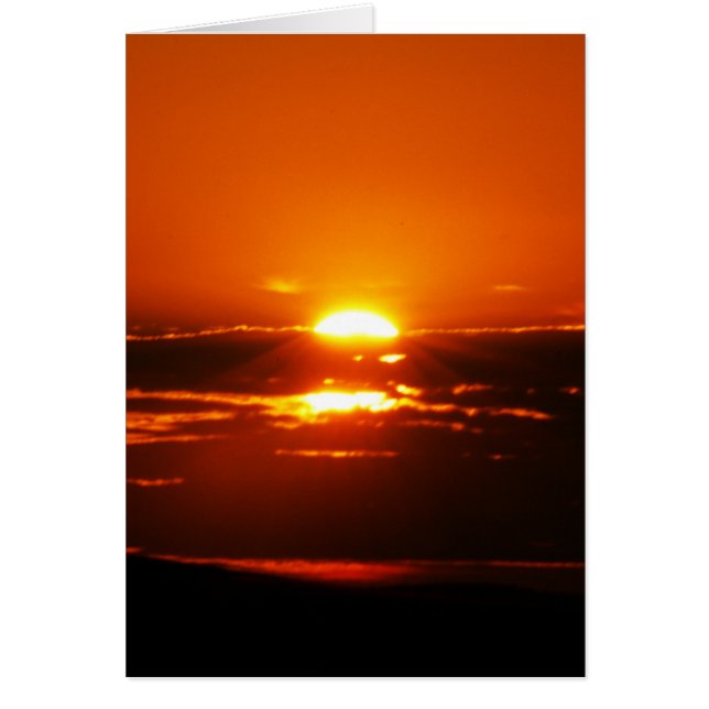 Cartão Surgir e brilhar (Frente)