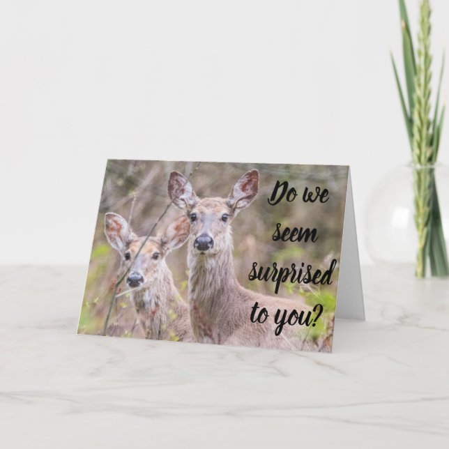 CARTÃO SURPREENDIDO? NÓS ESTAMOS! VOCÊ ESTÁ ***40*** (Frente)